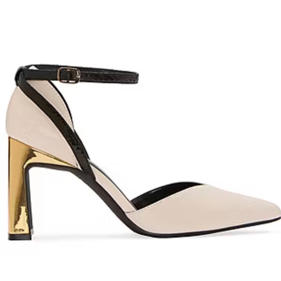 ✨ Worthington Lambert Women’s Pointed Closed Toe Flared Heel Pumps ✨ Size 6.5 - Picture 2 of 11